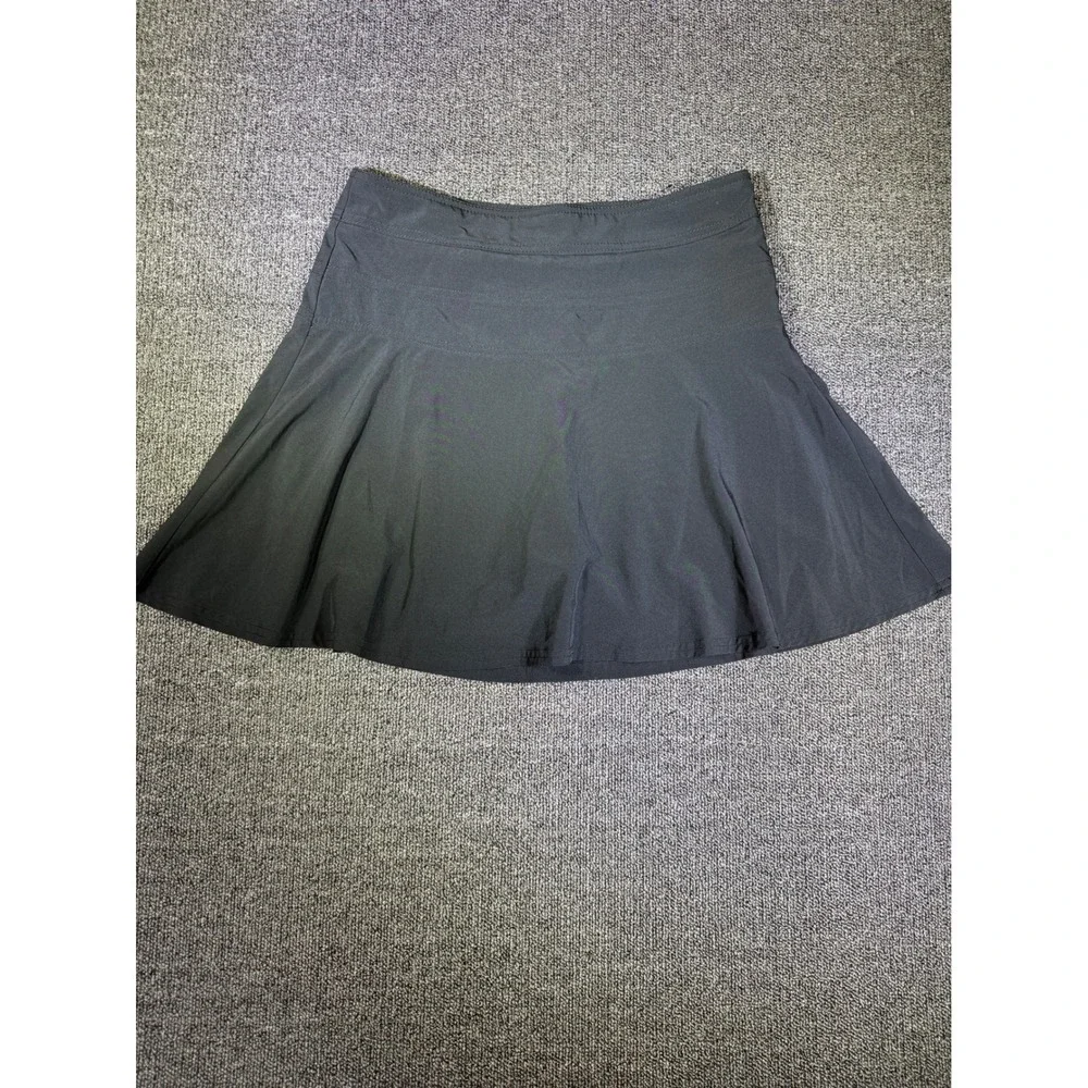 Athleta Black Active Skort Recycled Polyester Spandex Size 4 Style‎ 983365